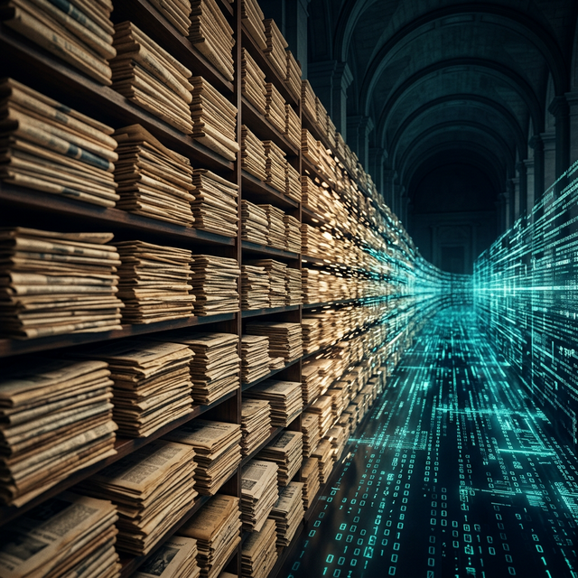 Print Archive Visualization